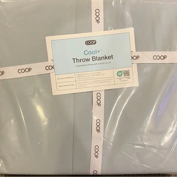 Cool+ Throw Blanket in Light Gray - Picture 1 of 7